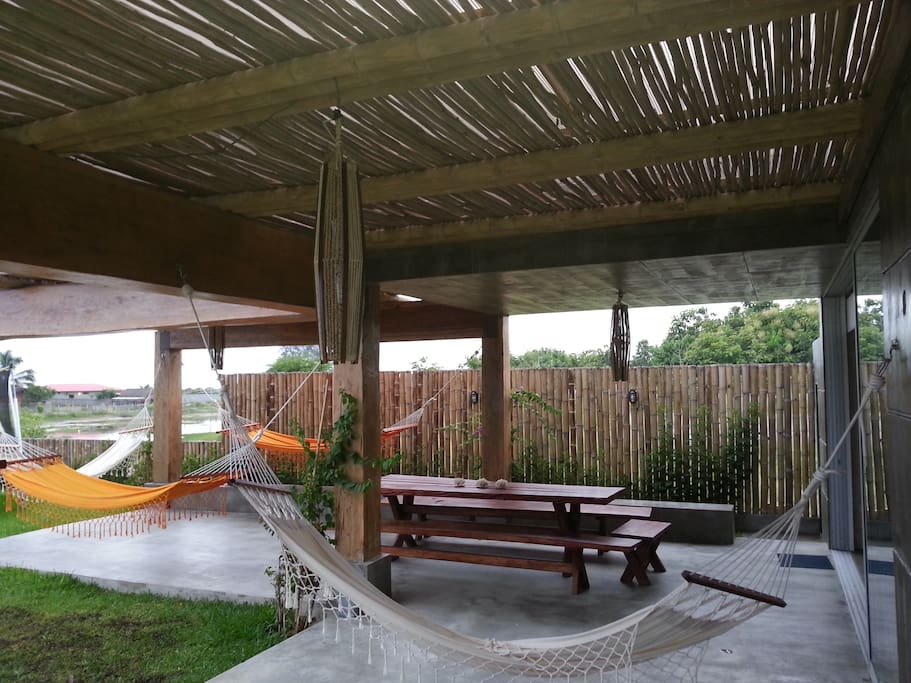 Pergola and Dining Room