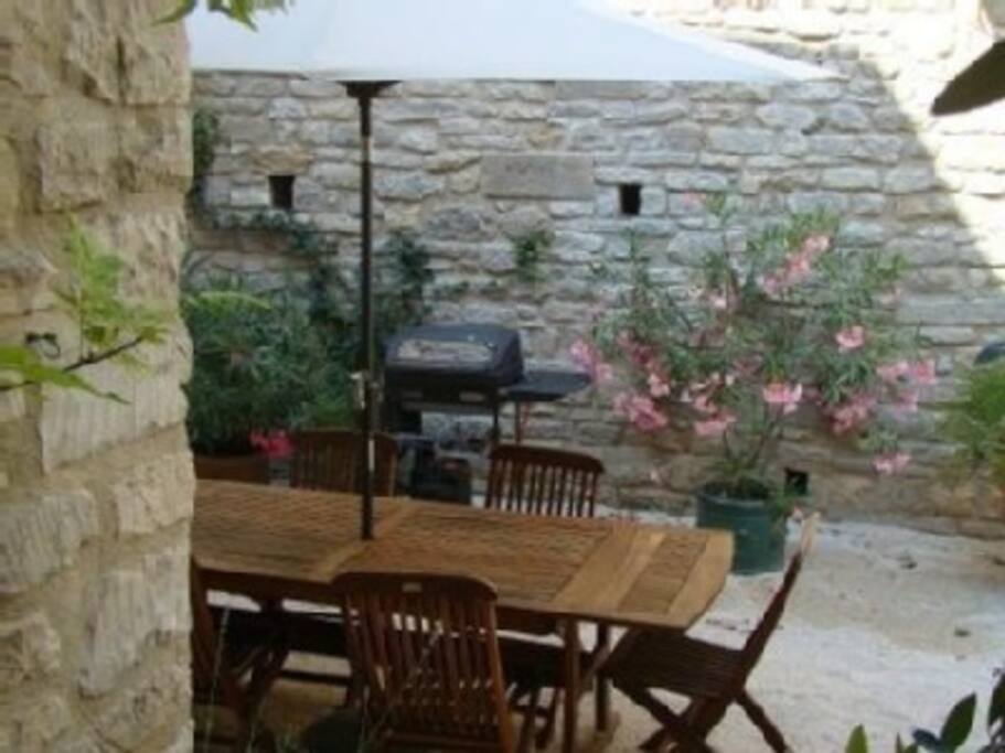 Patio, cour intérieure