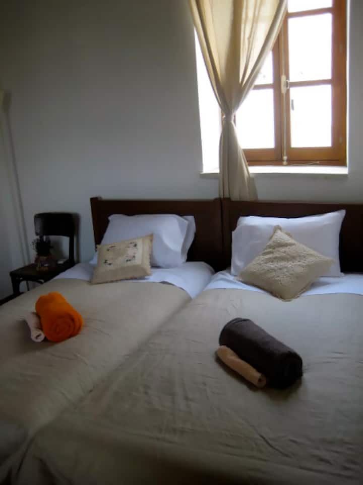 双床卧室，景观非常好