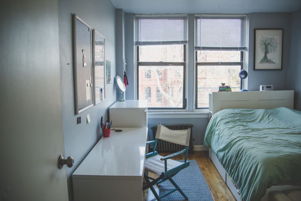 Desk space for your laptop/work/studies!