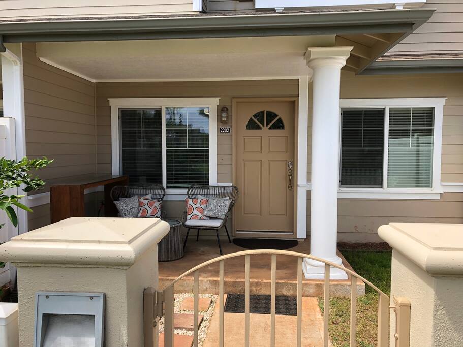 Private porch