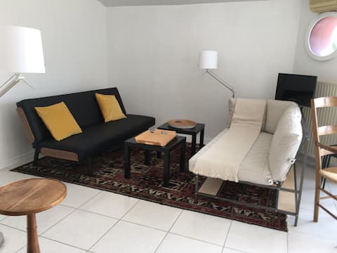 Top Airbnb: Townhouse with A/C near shops and the beach in L'aiguillon Sur Mer