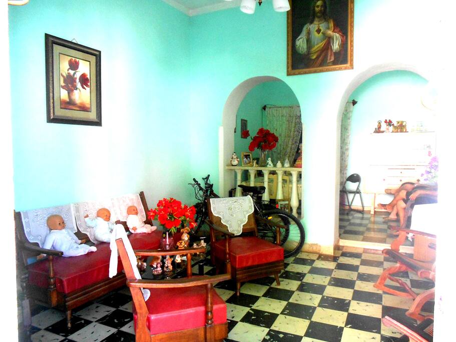sala de la casa o recibidor