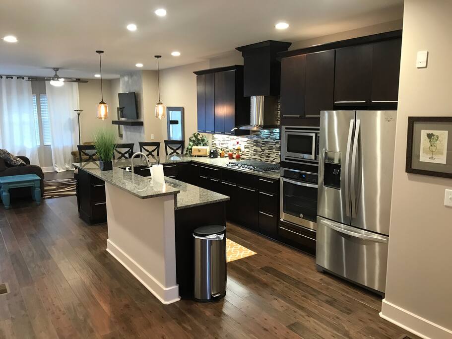 Larger open floor plan, Plenty of room for everyone!