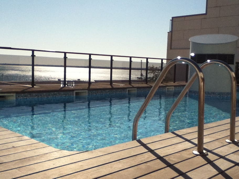 Piscina en el àtio