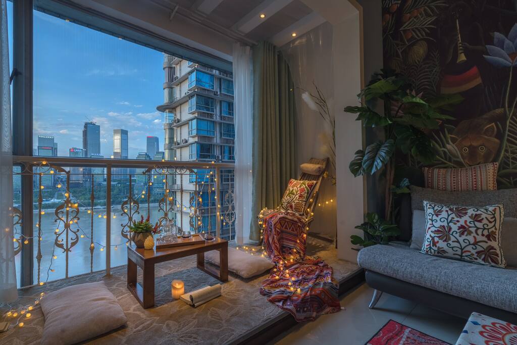 客厅阳台江景