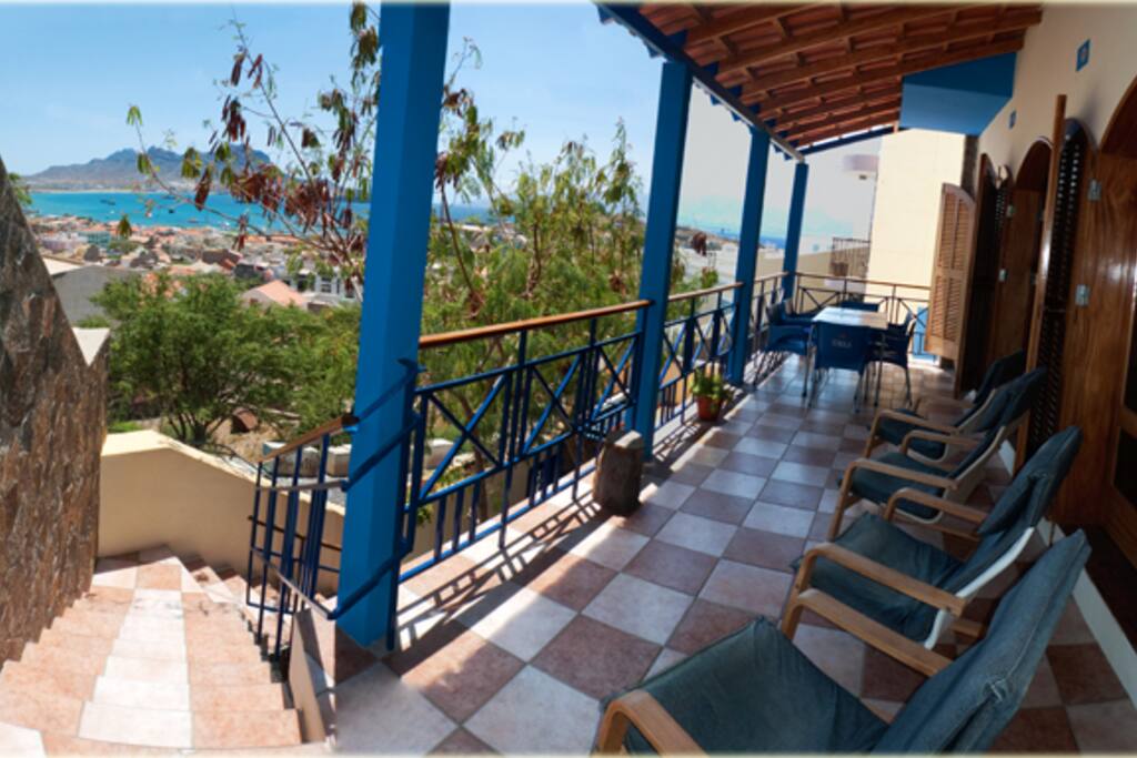 Terrasse commune