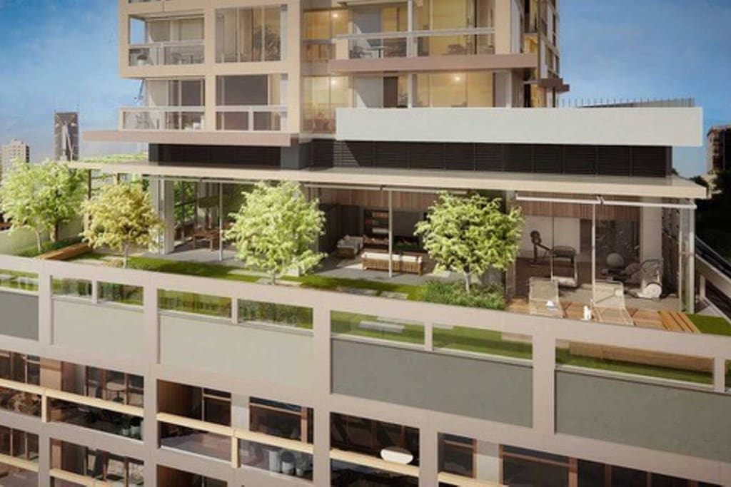 Roof top garden
