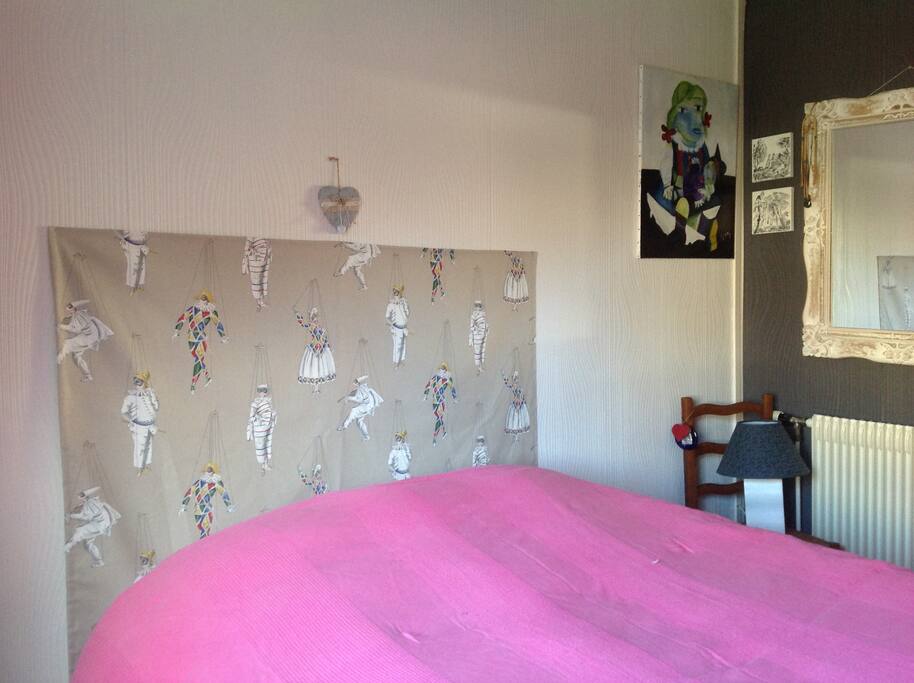 Chambre calme avec clef.