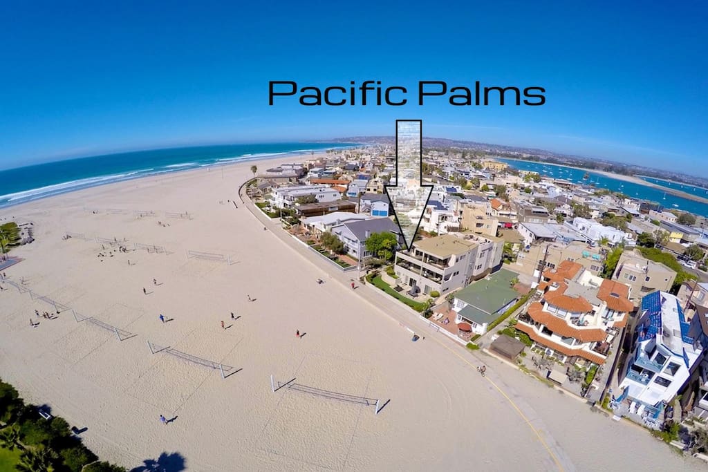 Located in beautiful South Mission Beach San Diego