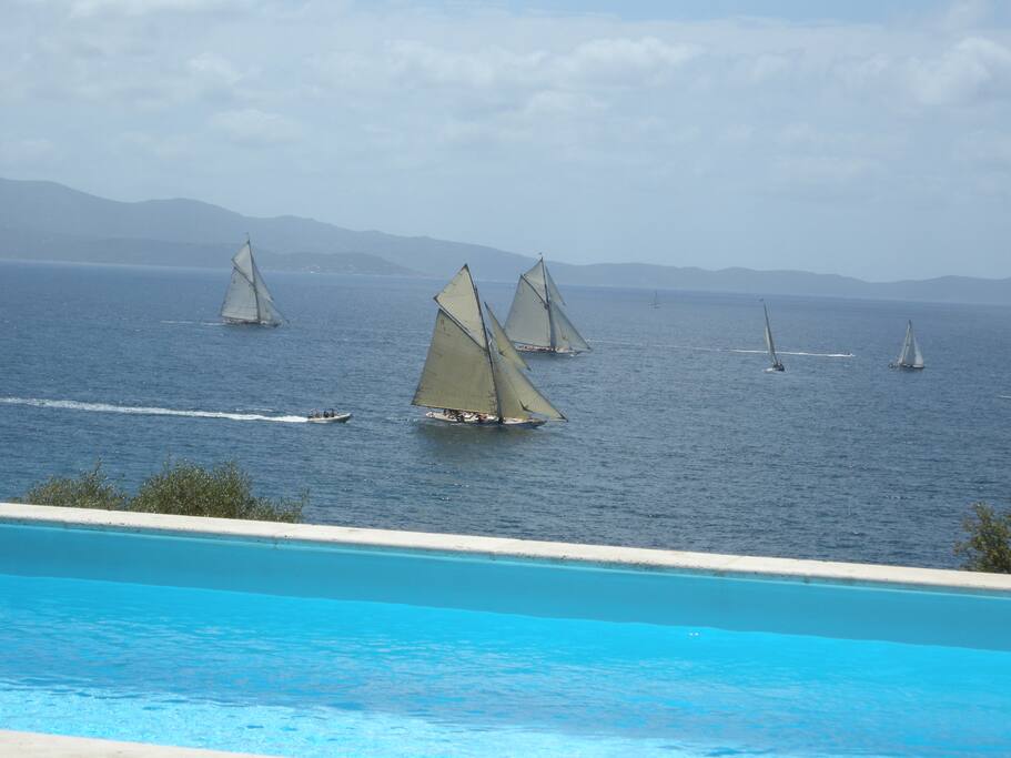 Vue de la piscine