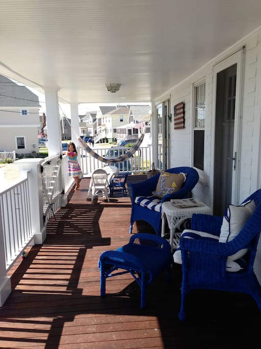 Front deck