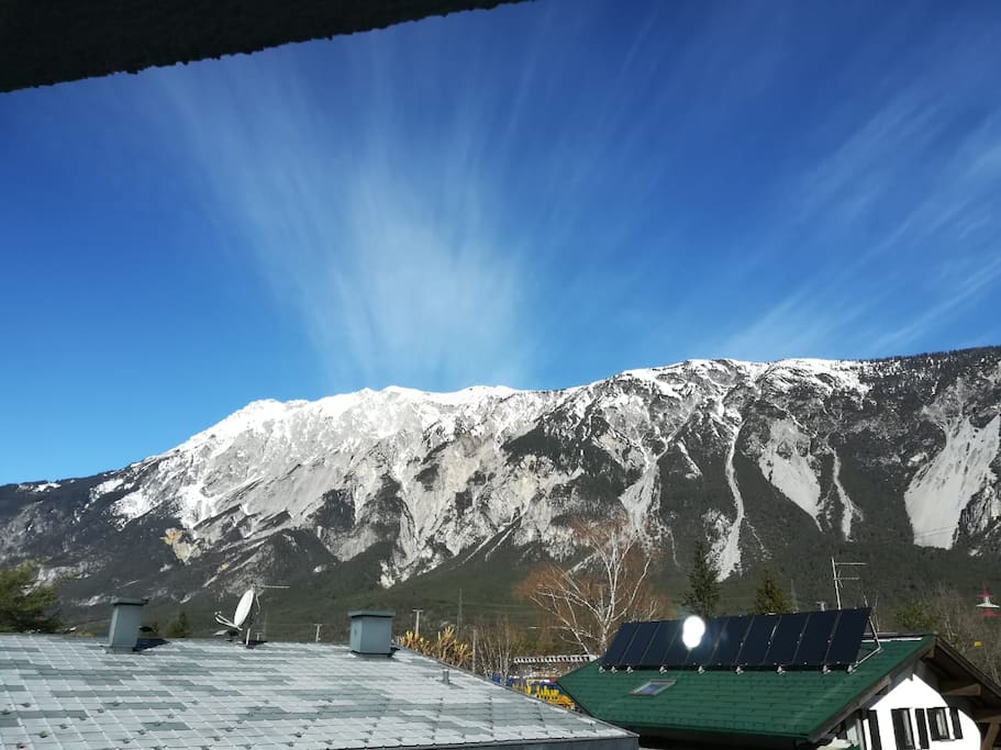 Blick aus dem Fenster