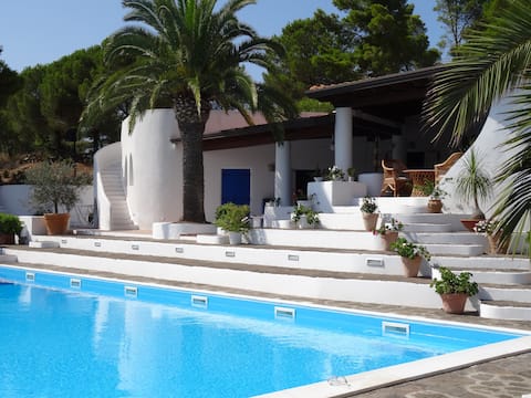 Stunning Aeolian Villa with Pool