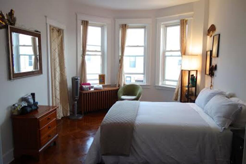Your bedroom! (Note: decoration may look slightly different from photos)