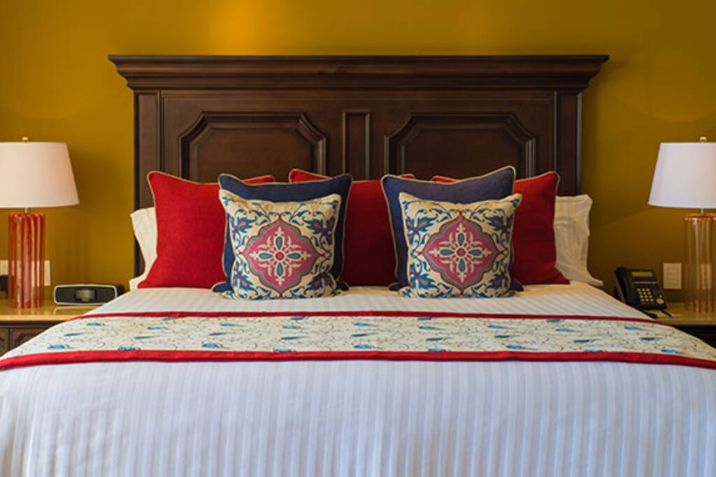 Beautifully decorated with comfortable furniture through out the floorplan.