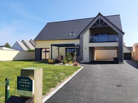 Villa Spa/4-star Jacuzzi Baie du Mont St Michel