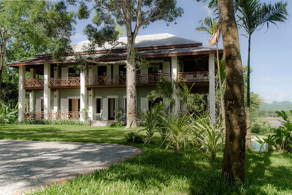 House with Pool on the Mekong Villas for Rent in Luang Prabang
