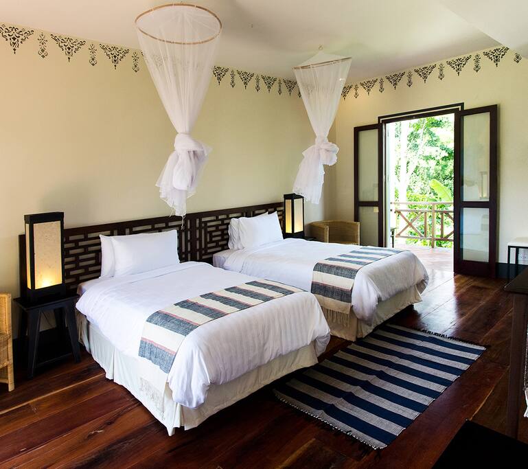 House with Pool on the Mekong Houses for Rent in Luang Prabang