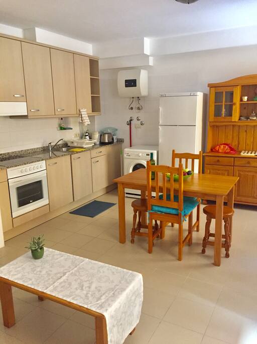 El salón/ Cocina