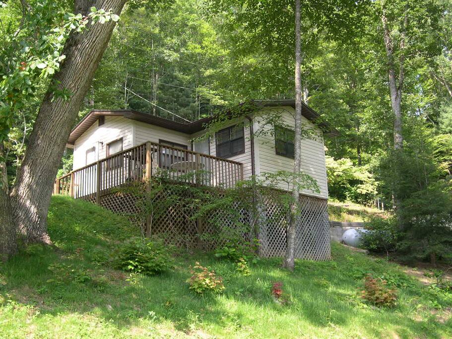 The Cabin and its private deck