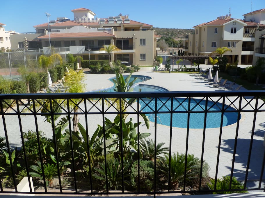 View from the balcony