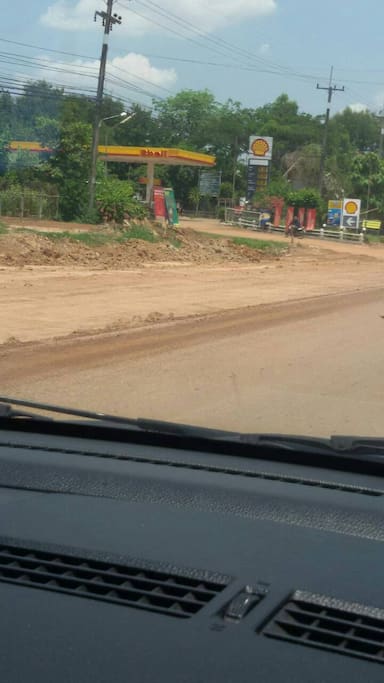 near petroleum station and tesco