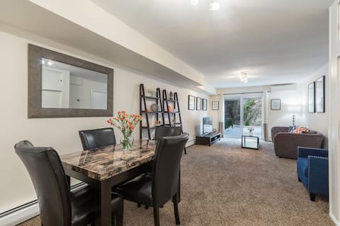 Charming Apartment with Private Backyard