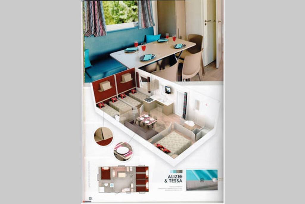 Plan intérieur 6 places