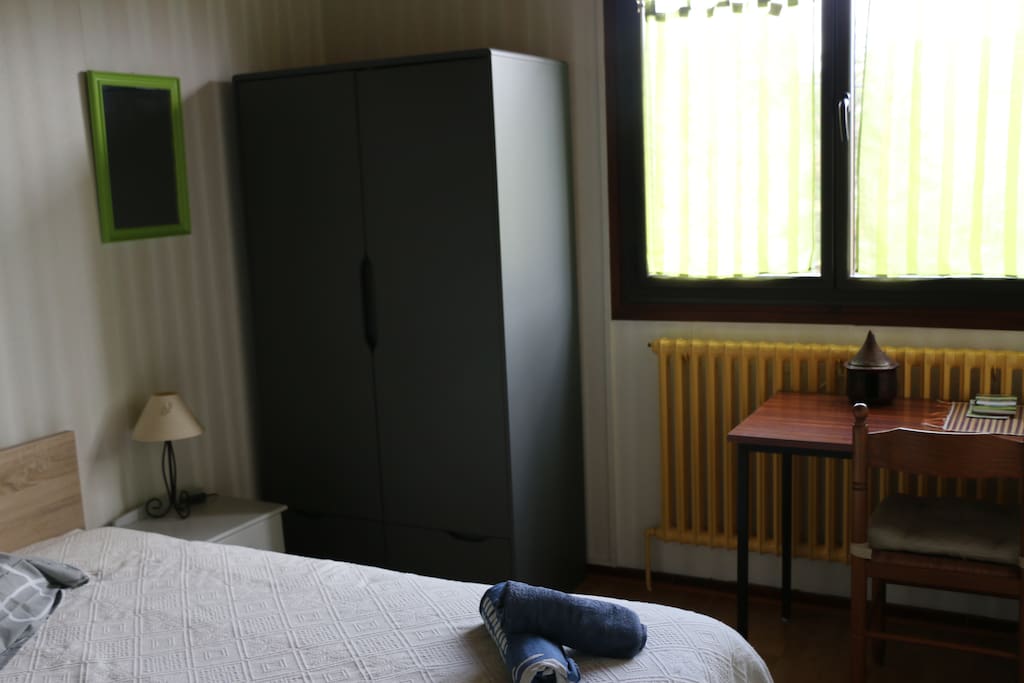 Chambre lit double