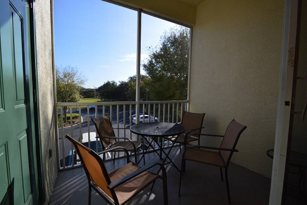 screened balcony