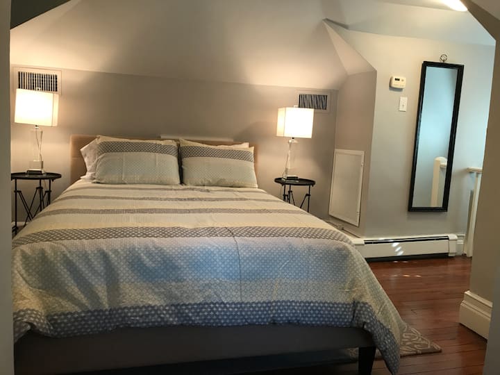 Bedroom with full bed 