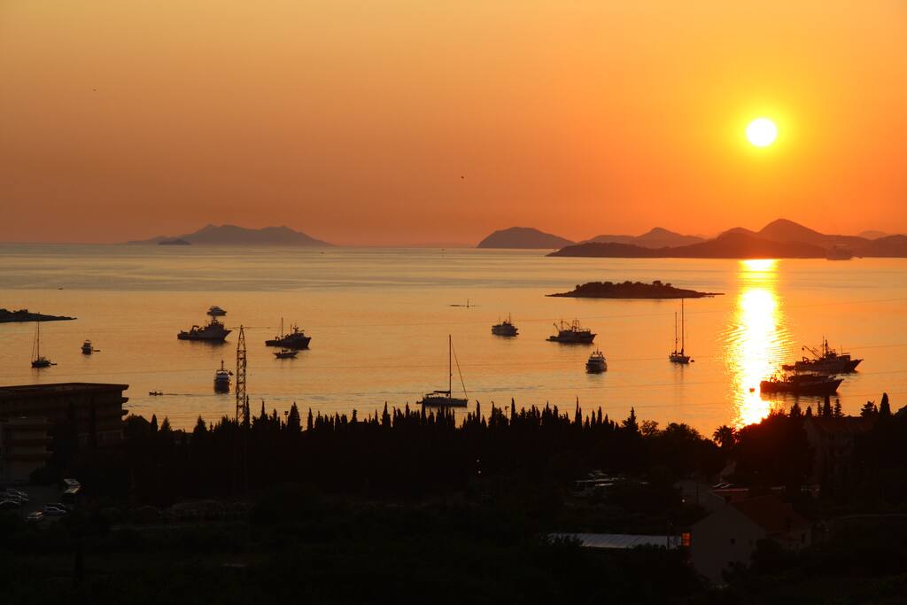 Beautiful sunset views