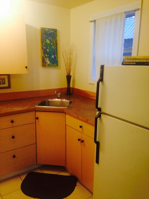 Kitchen with all the amenities