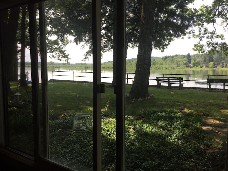 View from the sunroom