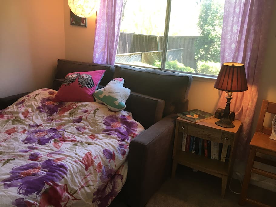 Bedroom is super cozy