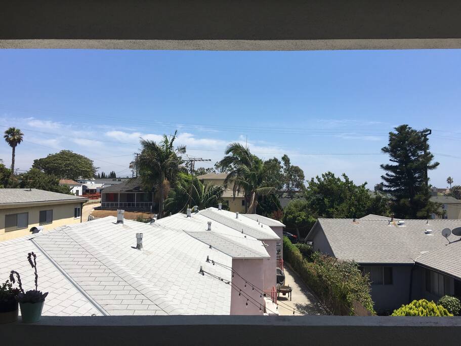 View from the balcony