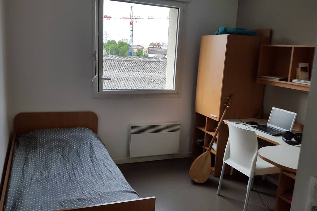Bed and Desk