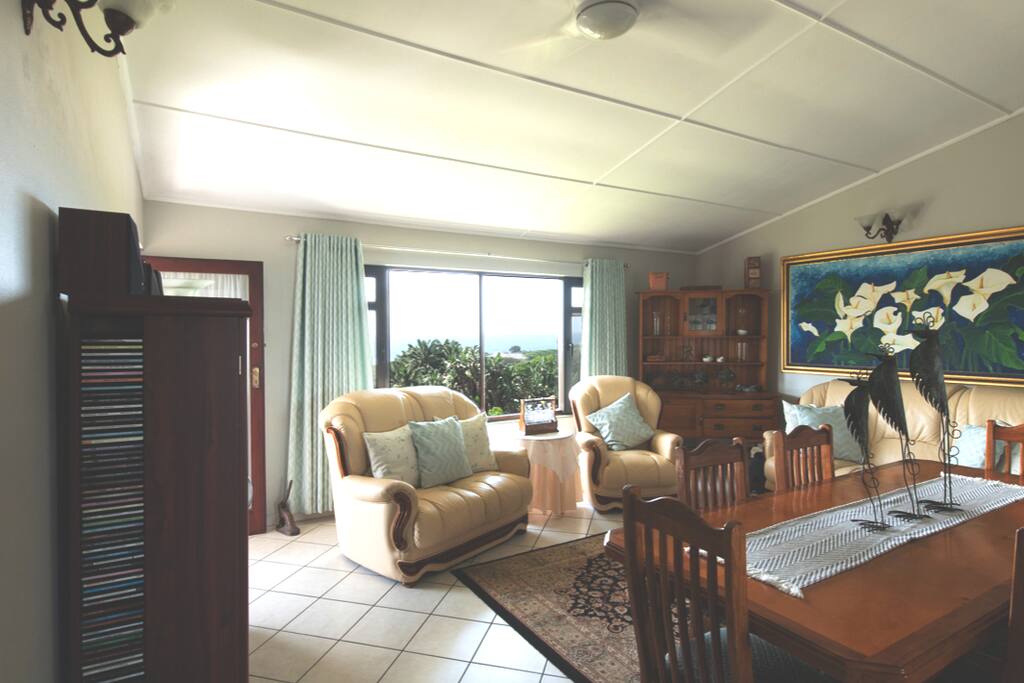 Open plan Lounge and dining room