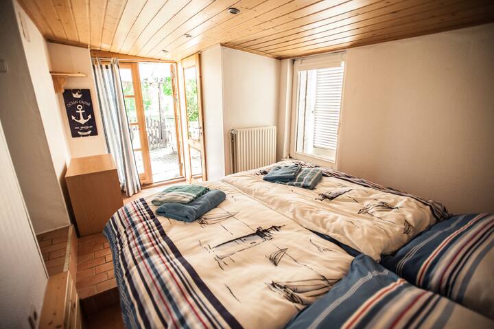 Dormitorio 1 con cama doble 