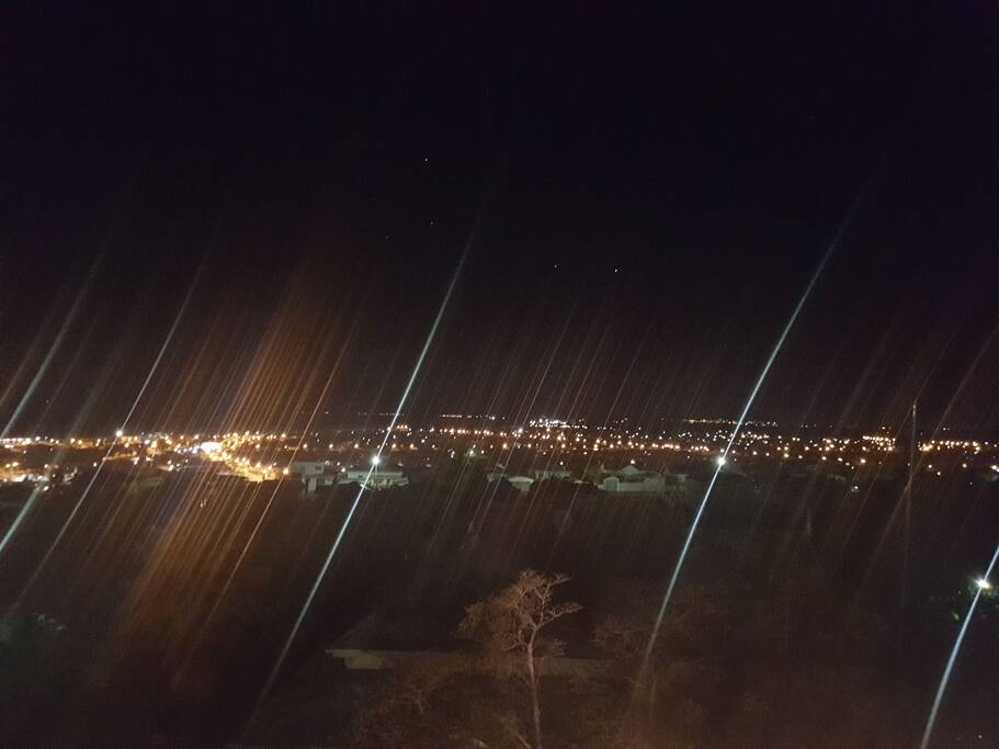 deck view at night