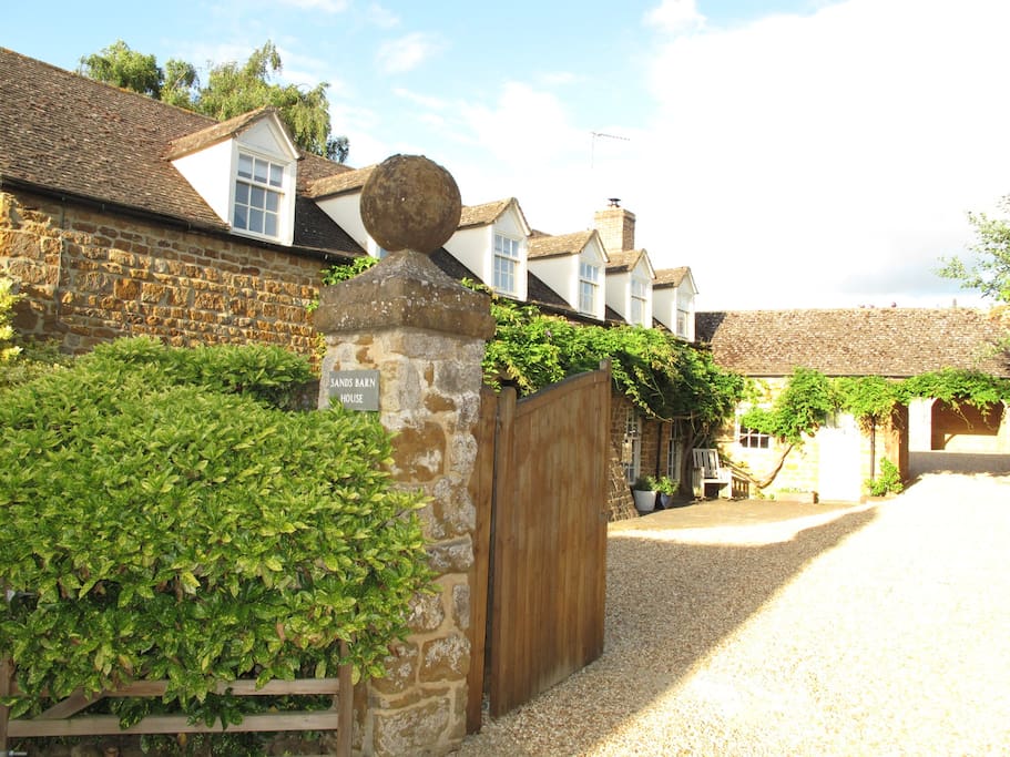 Entrance to Property