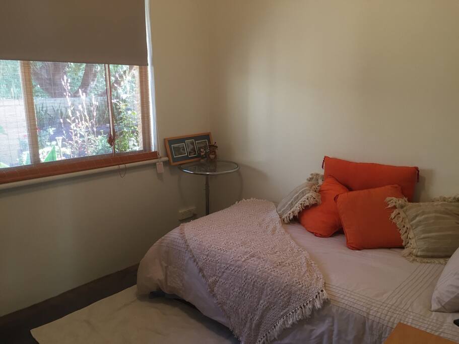 Garden views, lots of natural light and fresh air