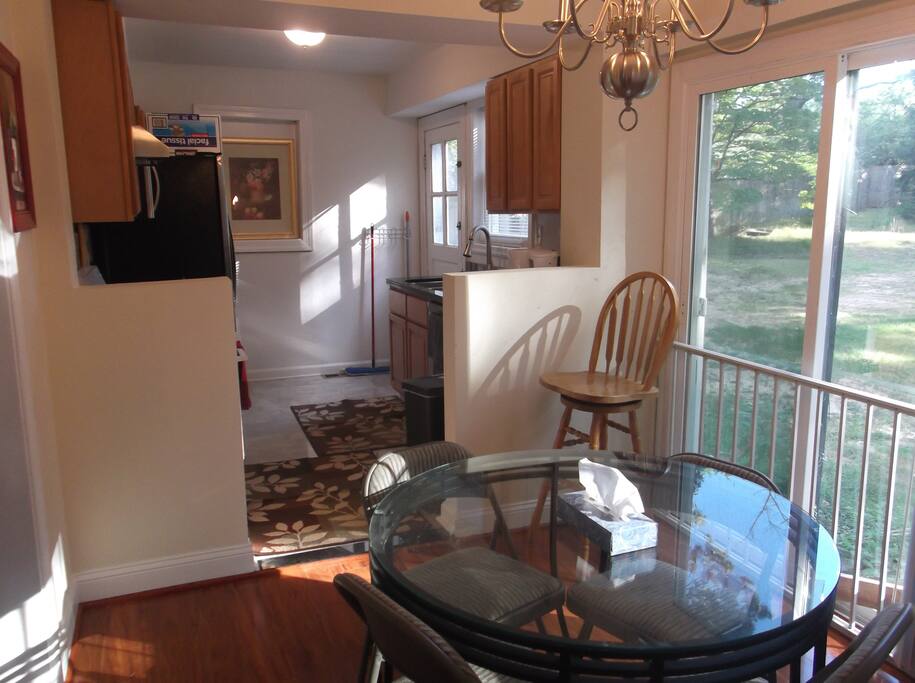 dinning and kitchen
