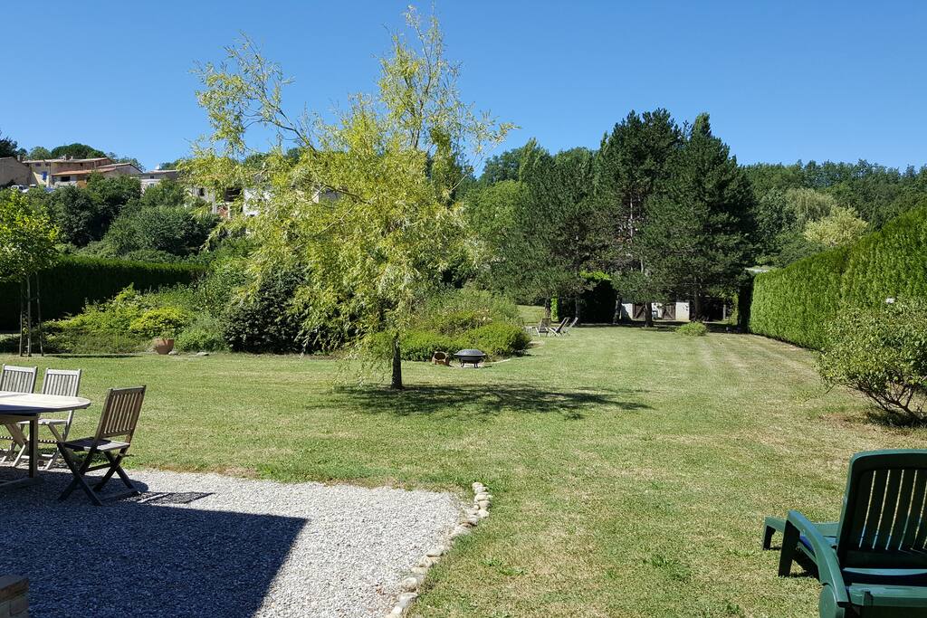 Rear garden