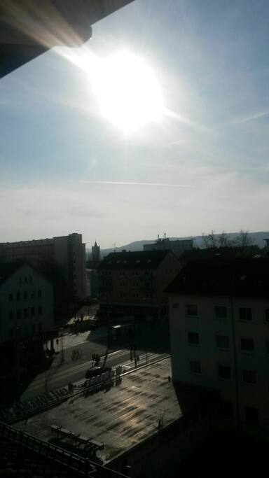 Ausblick auf die Friedrich Ebert Strasse