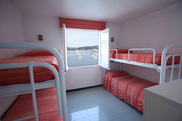 Second bedroom with two bunk beds 