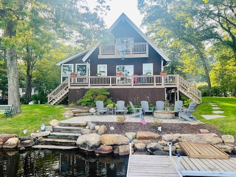 Lake Front Home Sleeps 6-8 on a private Peninsula!