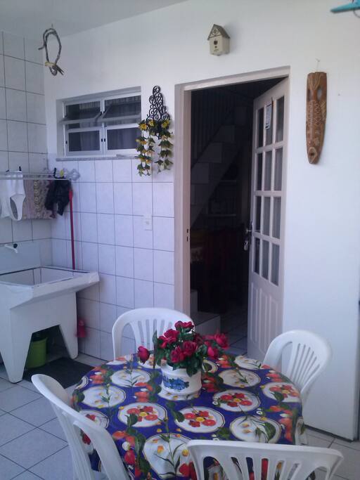 saida do apartamento