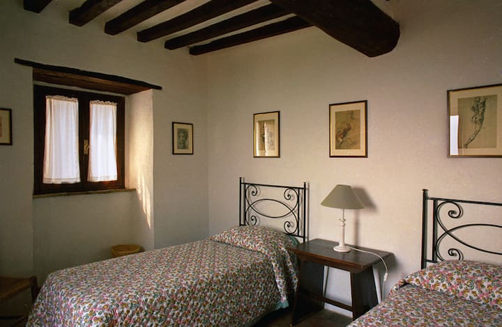 Chambre double avec 2 lits simples ou 1 lit king size